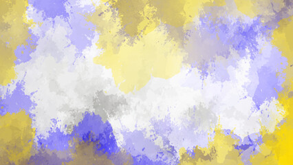 Abstract watercolor background texture. Brush painted watercolor paper texture background in purple color. Watercolor vector grunge background. Texture of colorful Watercolor background.
