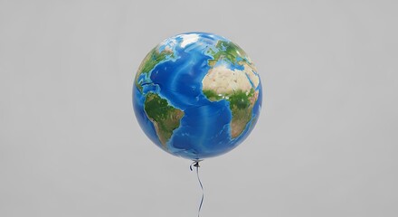 Earth Balloon - A Symbol of Global Awareness and Environmental Concerns.