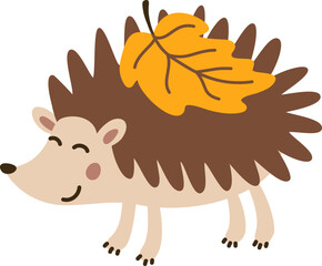 cute cartoon hedgehog