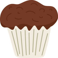 chocolate muffin cupcake