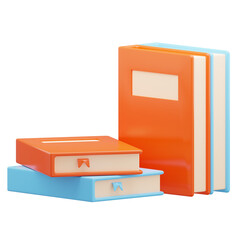 3D Rendering of Stacked Books