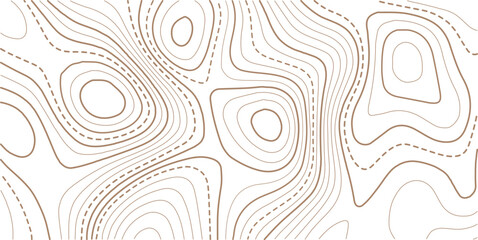 Abstract topo contour map on white background, Topographic map Topographic contour lines map seamless patter.artography terrain contour lines backdrop for website, presentations.
