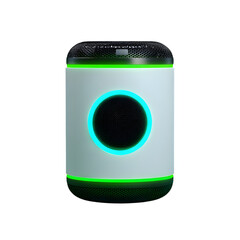 Modern electric rice cooker isolated on transparent background for healthy cooking