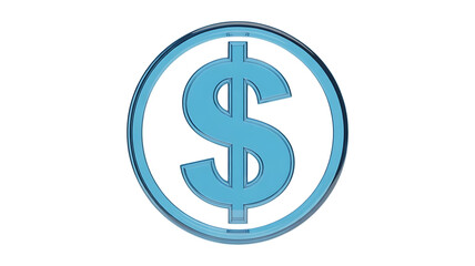 Obraz premium The Glazed Symbol of Global Currency: A Modern Icon of Monetary Value