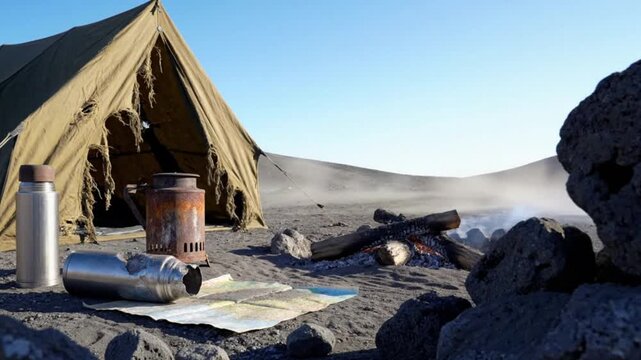 Rustic Wilderness Camping and Survival