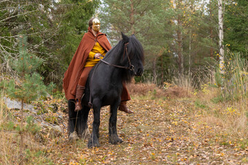 Icelandic horse ghostrider