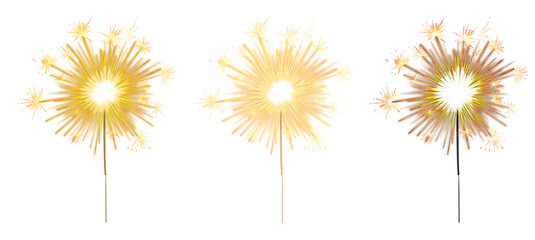 Bengal fire set drawing Birthday clip art festive greeting cards hands holding sparkler. Small firework on stick Happy New Year party invitation firework illustration Magic wand accessory colorful art