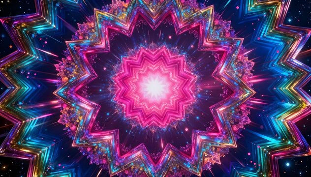 abstract fractal background