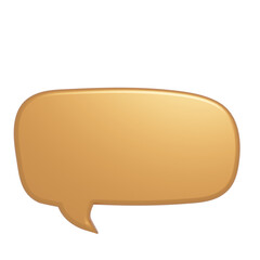 3D Rendered Sale Speech Bubble