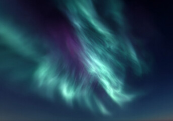 Abstract Aurora Light Wave Background – Colorful Gradient Motion Blur Wallpaper