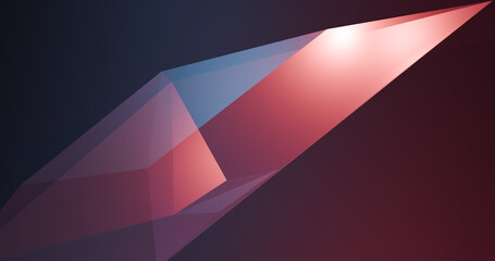 abstract 3d geometric background