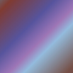 A smooth diagonal color gradient shifting from deep reddish-browns and indigos to soft lavender and pale cyan ending in warm brown Creates a dreamy atmospheric abstract background