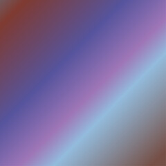 A smooth diagonal color gradient shifting from deep reddish-browns and indigos to soft lavender and pale cyan ending in warm brown Creates a dreamy atmospheric abstract background Vector