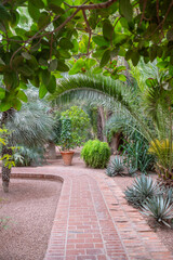 Les Jardins de Majorelle dans la ville de Marrakech au Maroc