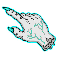 Zombie Hand Illustration