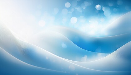 Obraz premium Soft Abstract Blurred Background With Light Tones Of White And Blue Smooth Clean Texture For Medical Office Business Or Minimalist Designs Calm Light Backdrop With Gentle Glowing Effect