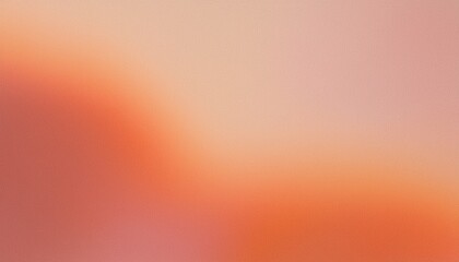 Peach Gradient Digital Noise Grain Texture Nostalgia Vintage Retro 70S 80S Style Abstract Lo Fi Background Wallpaper Template Print Minimal Minimalist Orange Dusty Pink Beige Colors