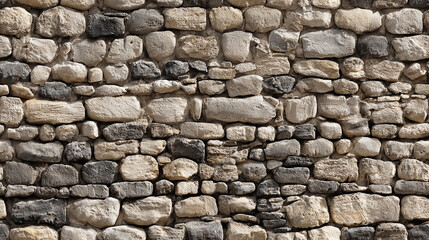 Seamless stone wall pattern for background design
