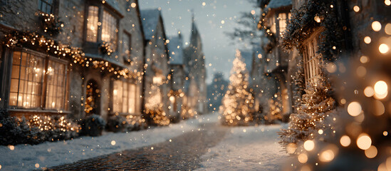 Happy New Year. Christmas and New Year holidays background, winter season.
