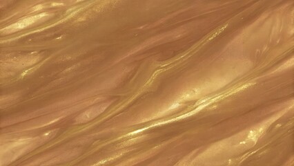 Liquid Gold Swirl Texture Background 8K Seamless Amber