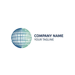 Global network logo representing international business and worldwide connections.