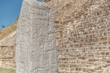 Monte Alban Mayan Rock Art