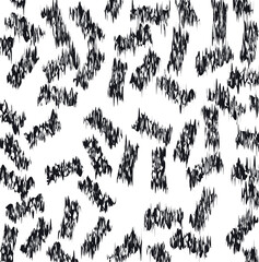 There are large, heavily distorted and dirty spots on the screen.