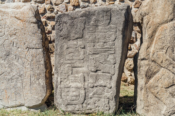 Monte Alban Mayan Rock Art