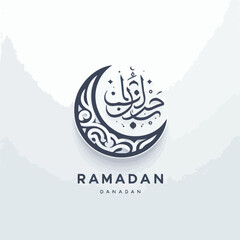 Ramadan logo illustration