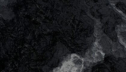 Black and white rough stone texture background copy space poster, banner backdrop