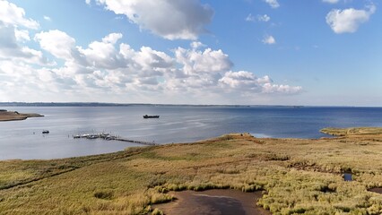 Natur Urlaub Meer Sand Strand Sonne Wolken Betonschiff Wismar Hafen Redentin Boot Schiff Lost Place Abandoned default Vögel, boot, wasser, battleship, ozean, himmel, fluss, beach, bootssteg, küste, la