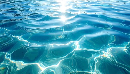 Aqua Blue Surface Pattern
