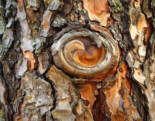 Aged Tree Trunk Texture
