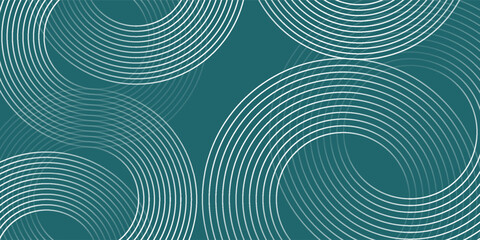 Abstract green glowing geometric lines on gray background. vector eps 10.