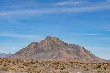 Eagle Mountain, 3806 ft. (1160 m),  Evelyn, Inyo County, California. . Mojave Desert / Basin and Range Province. California State Route 127. The Amargosa Valley
