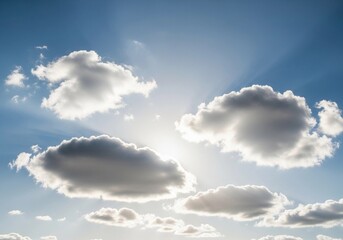 blue sky with clouds