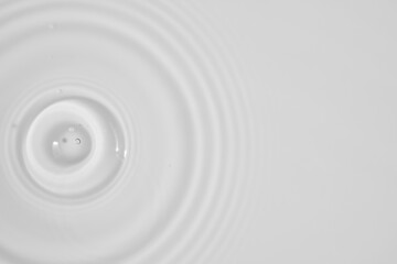 Abstract white transparent water shadow surface texture natural ripple background