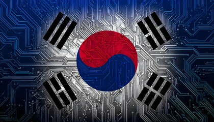 South Korea Flag Circuit Board Technology Innovation