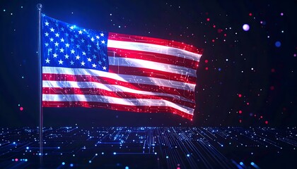American Flag Digital Tech: Patriotic Innovation and Future