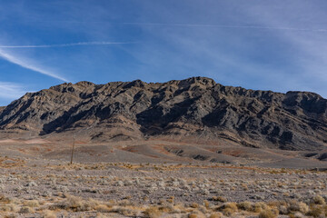 Eagle Mountain, 3806 ft. (1160 m),  Evelyn, Inyo County, California. . Mojave Desert / Basin and Range Province. California State Route 127. 
