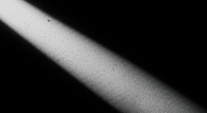 Diagonal Cinematic Spotlight Light Beam Overlay Texture Background isolated on Transparent Background