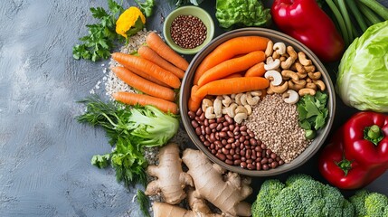 Natural foods and products for healthy digestion and gut health, promoting wellness and balanced bowel function