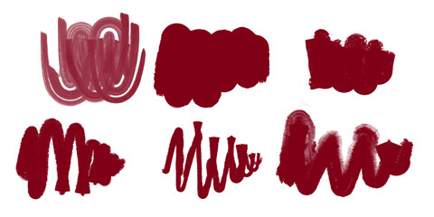 Minimal Digital Brush Set Illustration