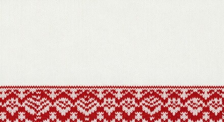 Knit border card background