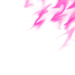Abstract Pink Smoke Wave Border