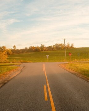 A country road outside Fort Plain, New York