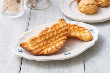 おやつの時間　ワッフル