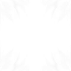 Abstract White Smoke Frame Border