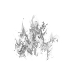 Black Abstract Smoke Shape