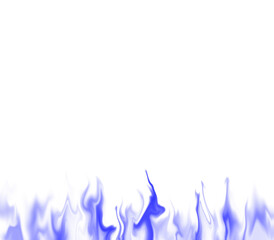 Blue Smoke Border Effect